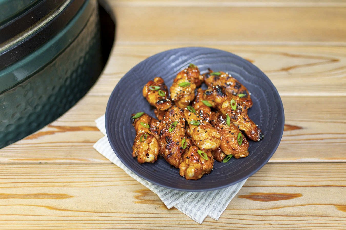 Grilled Gochujang Chicken Wings