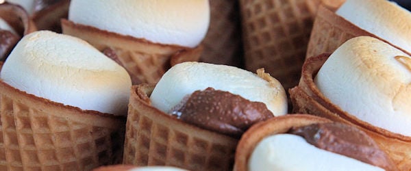 S’mores in a Cone 600
